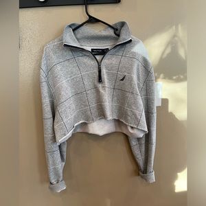 Cropped Nautica 1/4 Zip